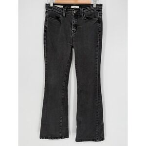 SILENCE + NOISE HIGH RISE FLARE WASHED BLACK SIZE‎ 27
